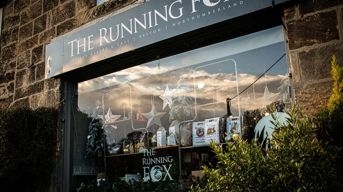 The Running Fox – cake shop in Longframlington, Rothbury
